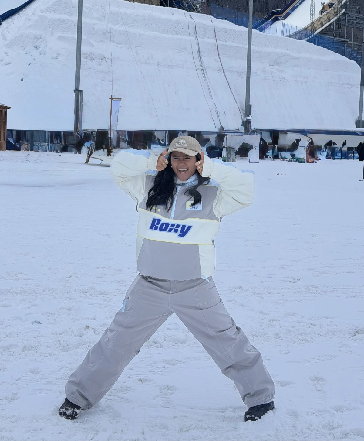 The New ROXY Team Rider, Zazi Betari Snowboard Athlete from Indonesia — photo 1