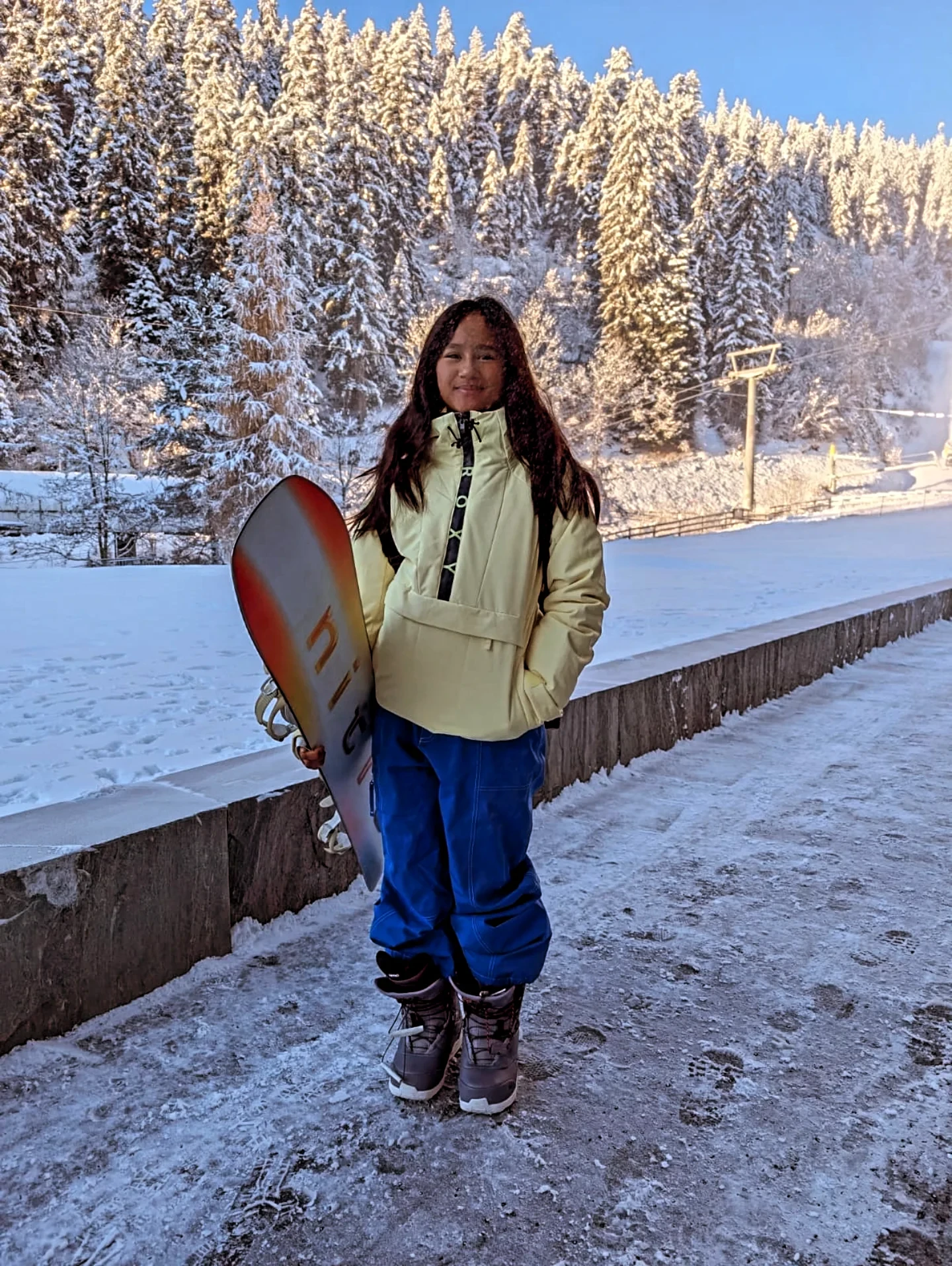 The New ROXY Team Rider, Zazi Betari Snowboard Athlete from Indonesia — photo 3