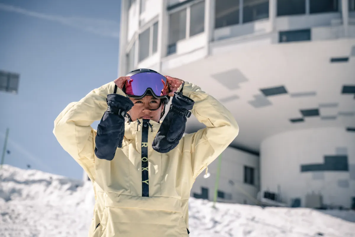 The New ROXY Team Rider, Zazi Betari Snowboard Athlete from Indonesia