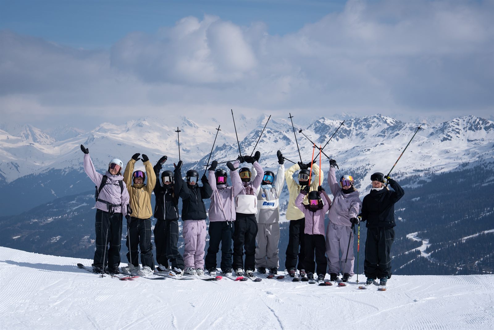 Sisterhood: Our All-Girl ROXY Freestyle Weekend at La Plagne