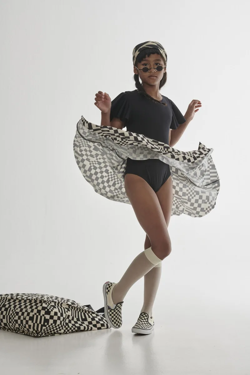 Indonesian fashion model Zazi Betari studio portrait