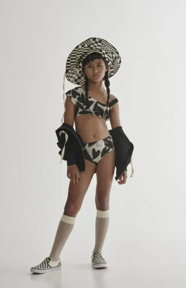 Zazi Betari - Indonesian model editorial portfolio from photoshoot with Little Creative Factory brand