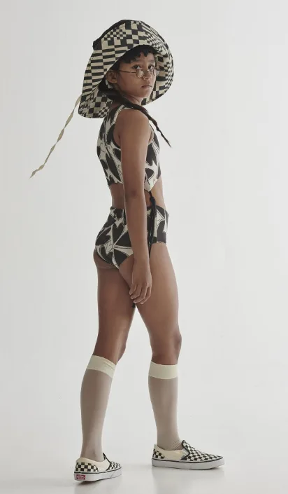 Zazi Betari - Indonesian model editorial portfolio from photoshoot with Little Creative Factory brand